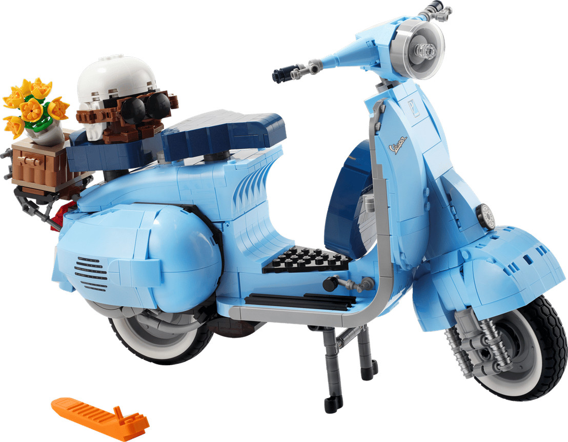 LEGO 10298 ICONS - VESPA 125 - USATO COMPLETO DI TUTTO (ANCHE BOX E MANUALE)