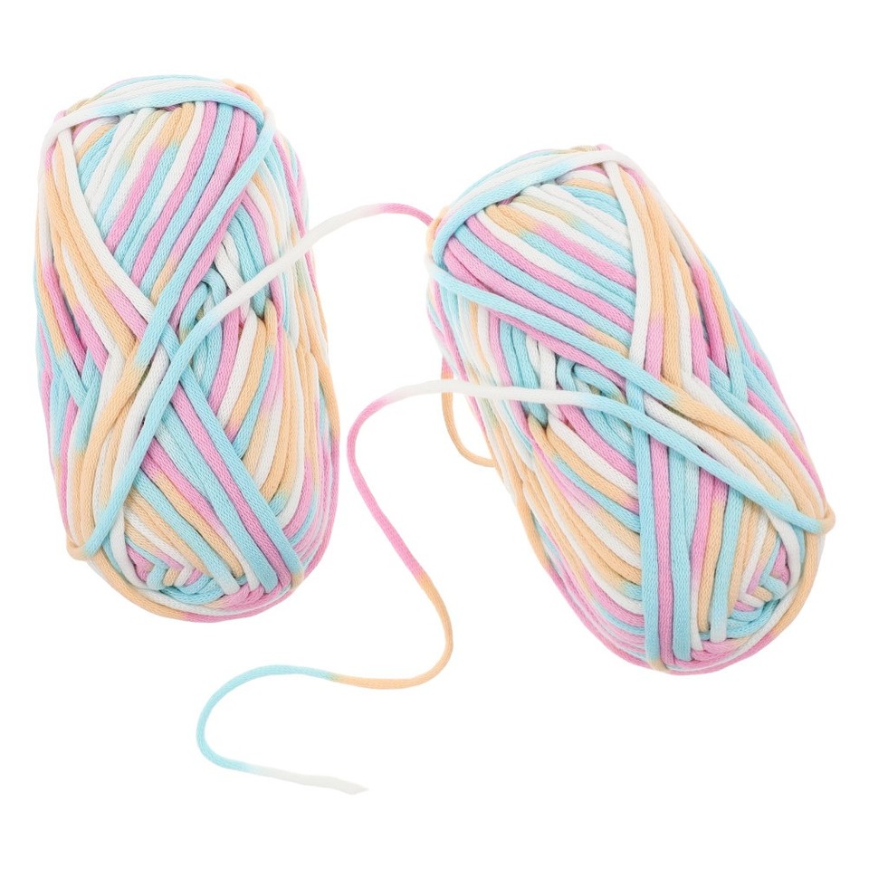 2 Pcs Replaceable Crocheting Yarn Cotton Thread Fine Handcrafted | eBay ...