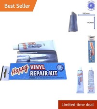 Versatile Pool Liner Repair Kit: 60ml Adhesive, Large Patch, For Wet and Dry Use