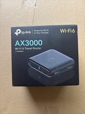 TP-Link Dual-Band Wi-Fi 6 AX3000 Travel Router TL-WR3002X  Multi-Gig