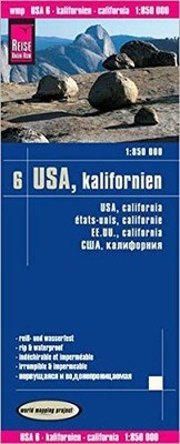 Reise Know-How Landkarte USA 6, Kalifornien (1:850.... | Buch | Zustand sehr gut