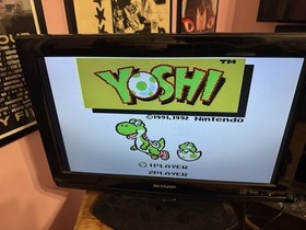 Authentic Yoshi (Nintendo NES) Cleaned Tested Working