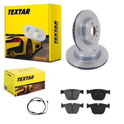 TEXTAR BREMSSCHEIBEN 345mm+ BELÄGE HINTEN passend für BMW 5er F07 GT GranTurismo