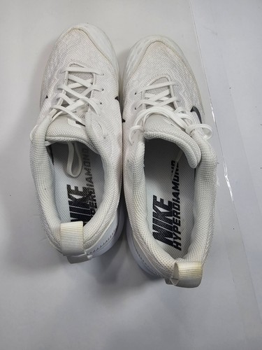 Nike Lunar Hyperdiamond 2 Pro Womens Softball Cleats Size 7.5 White Excellent Co - Picture 15 of 23