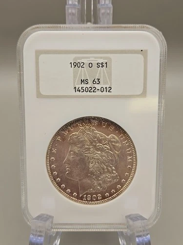 1902-O Morgan Silver Dollar $1 - NGC MS63