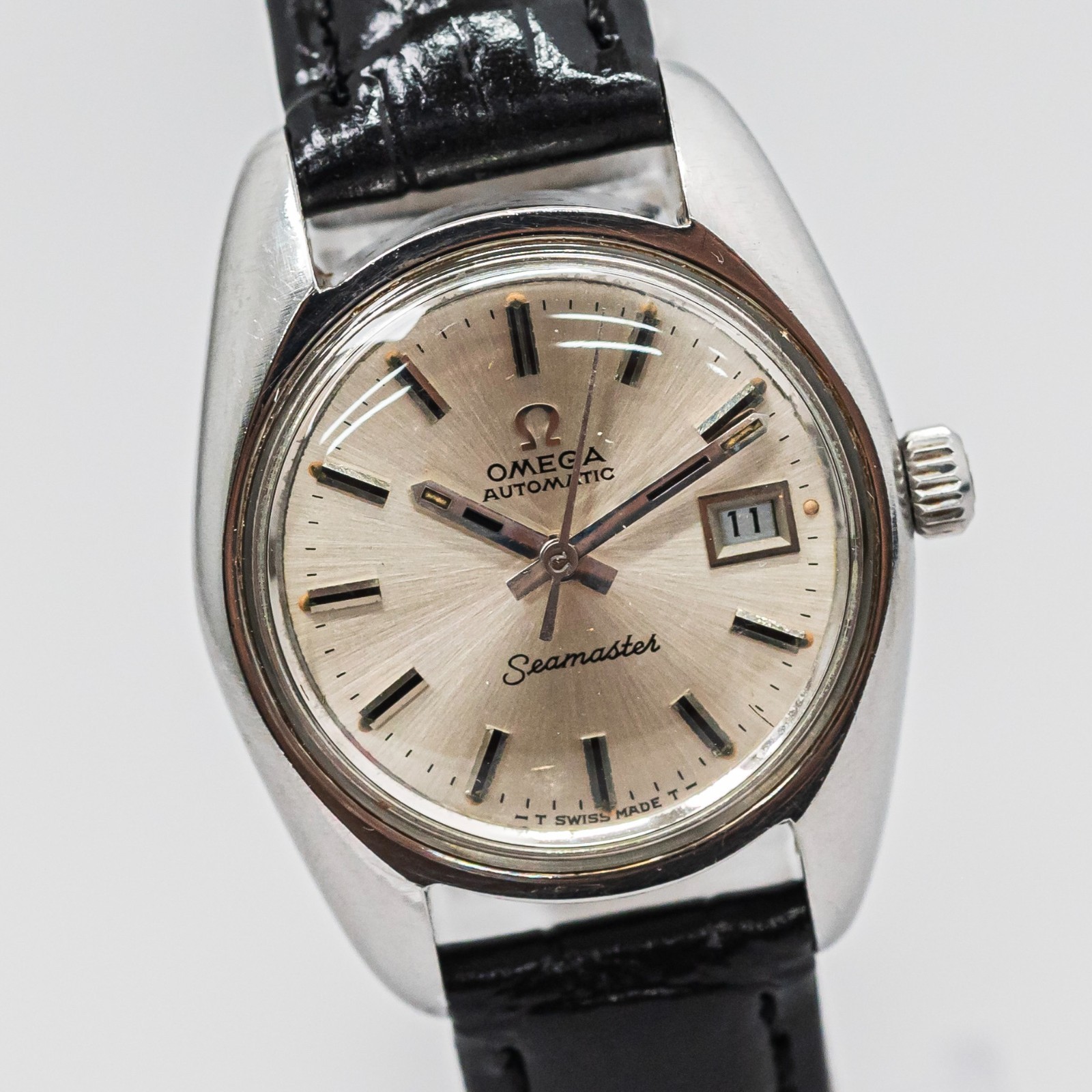OMEGA Seamaster Cal.684 Silver Date Womens