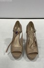 Nine West Womens Tan Ankle Strap Stiletto Platform Heel Size 6.5M — photo 1