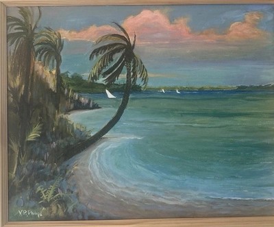 Florida Highway Men Style Legacy Artist   By VR  Philips 16  x 20 