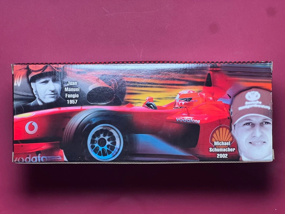 1:18 2002 Michael Schumacher #1 Ferrari F2002 5 Campeón del Mundo Racing Legend (B) Foto 4 de 4