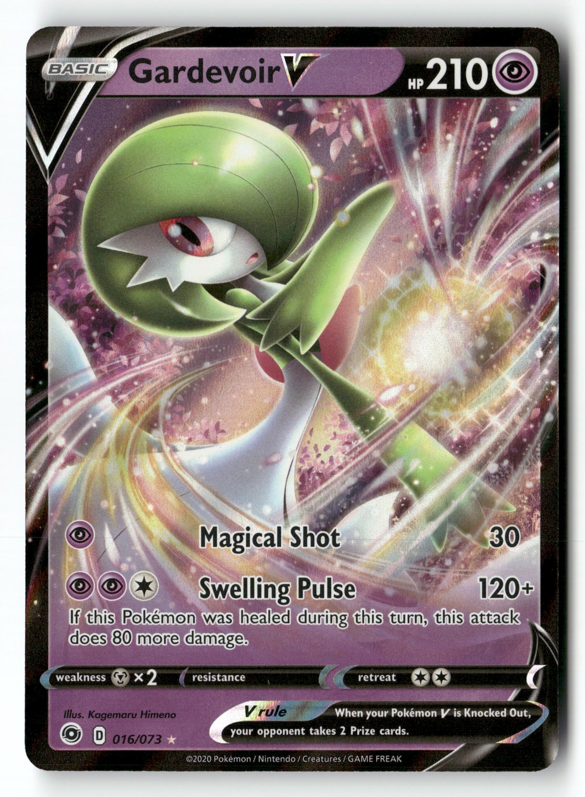 Gardevoir V 16/73 Champion's Path Pokémon TCG NM