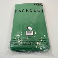 Issuntex 10 x 20 ft. W x H True Chromakey Green Backdrop Background Fabric