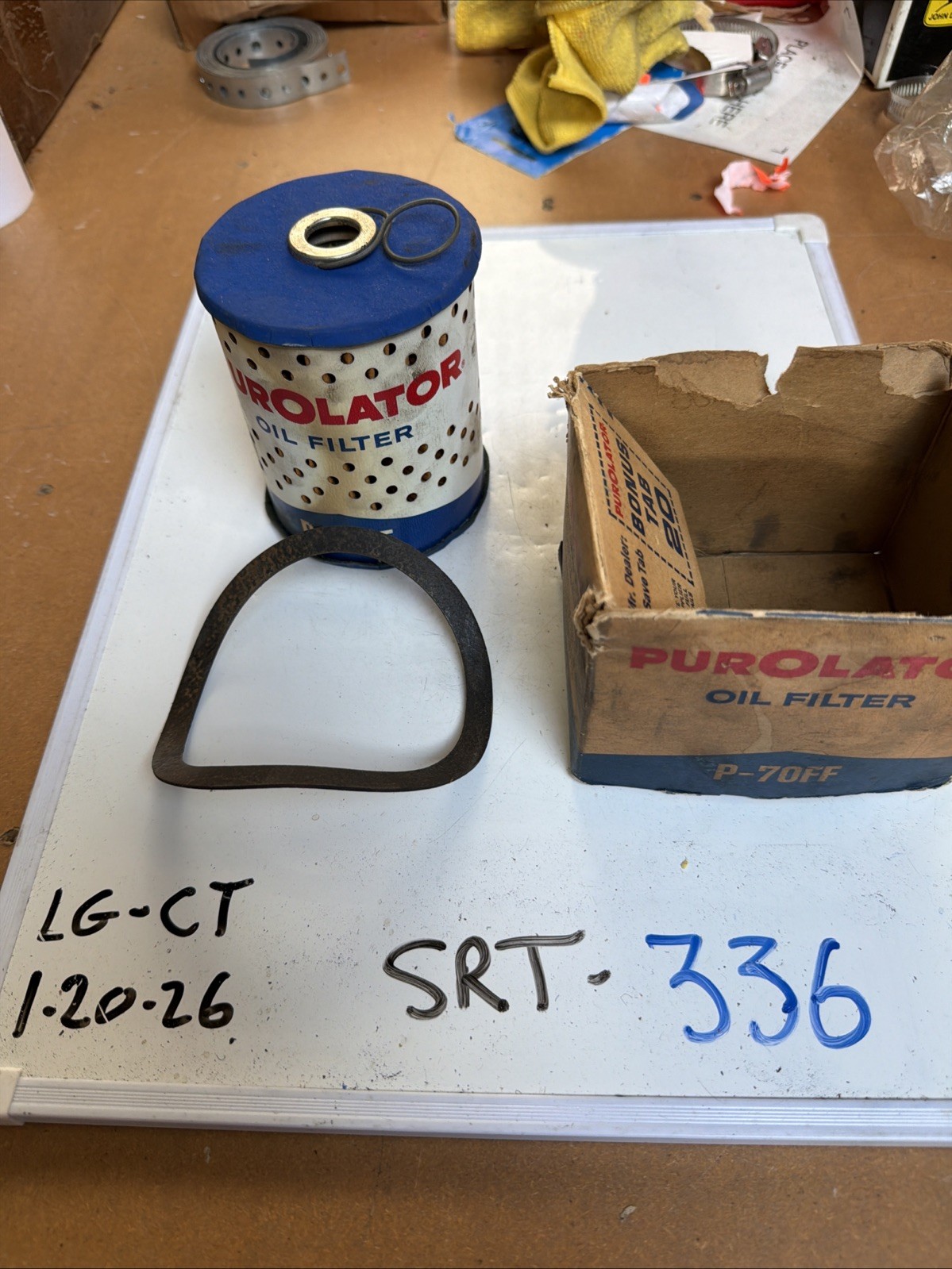 P-70ff Damaged Box, Filter Is New