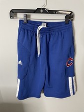 Adidas Chicago Cubs Authentic Athletic Shorts Logo Boy  s XL 14-16 Excellent