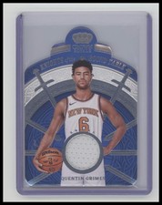 2023-24 Panini Crown Royale #KRT-GRM Quentin Grimes Knights of the Round Table