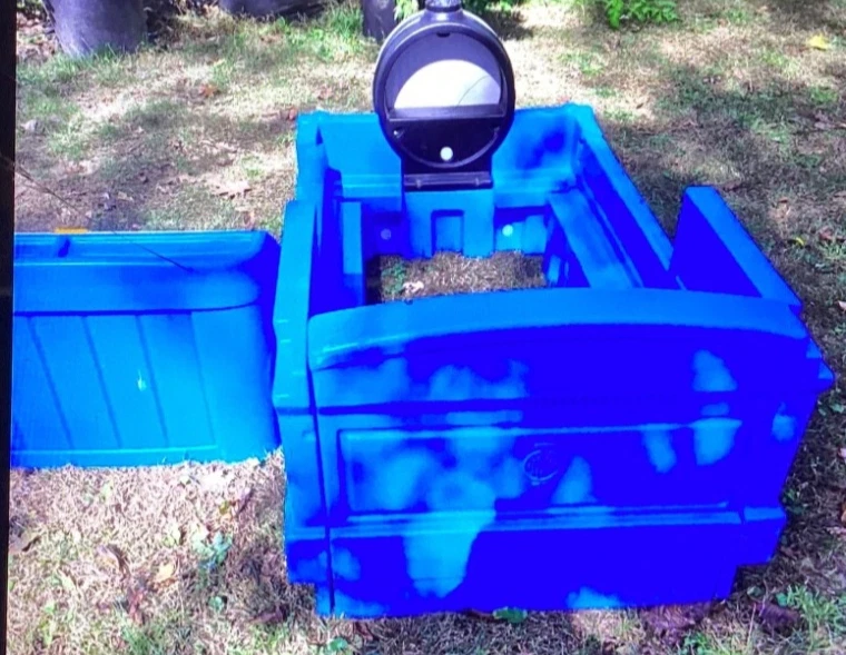 Thomas The Train Step 2 Toddler Bed W/O Mattress Excellent Condition & Toy Chest - Image 4 of 4