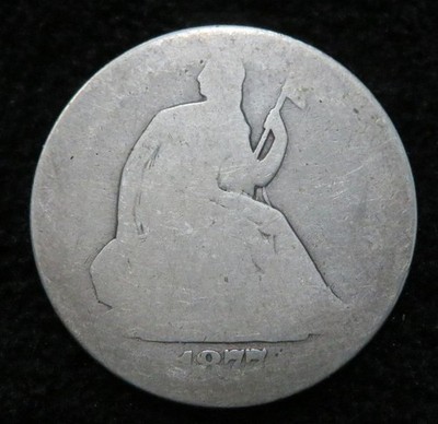 1877 Seated Liberty Half Dollar * Well Circulated * 5569
