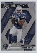 2025 Panini Mosaic Hall of Fame Silver Prizm Terrell Owens #297 HOF