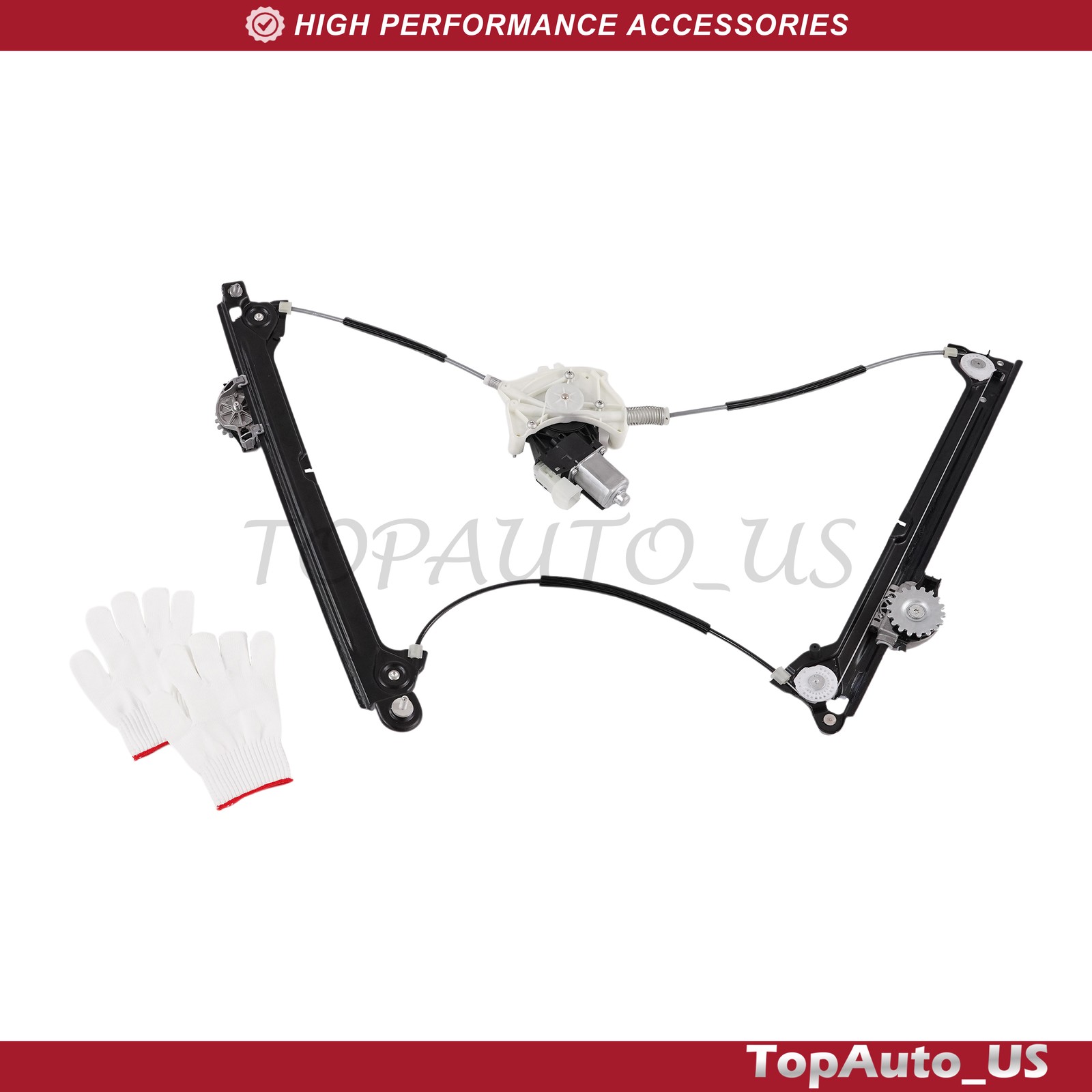 Fits 17-24 Maserati Levante Front Left Driver Side Window Regulator W/Motor US
