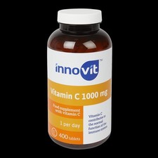 INNOVIT Vitamine C 1000 mg – 200 Comprimés | Haute Dose – Format XXL