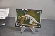 2021 Topps Chrome Baseball card #179 David Dahl Colorado Rockies mlb