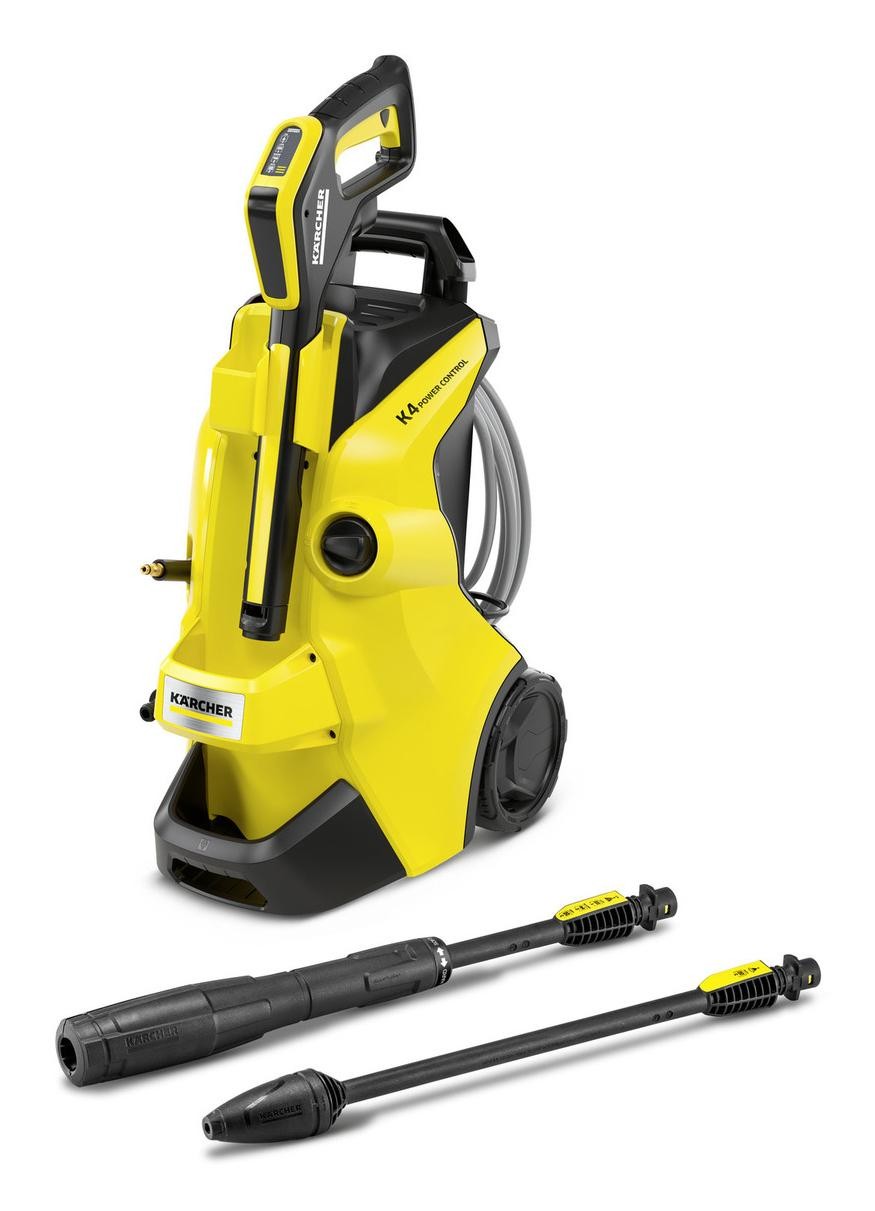 Kärcher K 4 Power Control Flex pressure washer Upright Electric 420 l/h Black,