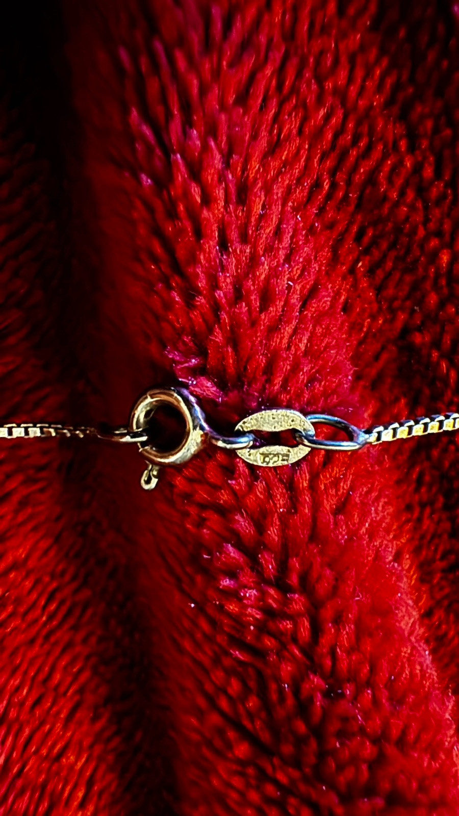 VTG 925 Silver Teddy Bear Solid Moving Charm 20” … - image 10