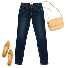 Mother The Looker Dark Wash Skinny Jeans Size 25 Women’s Stretch Denim in EUC