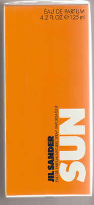 JIL SANDER SUN WOMAN 125 ml EDP EAU DE PARFUM SPRAY NEU OVP