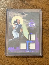 2025 Leaf Bronx Legacy - Gotham Greats Jim Leyritz #GG-17 Purple Holofoil /25