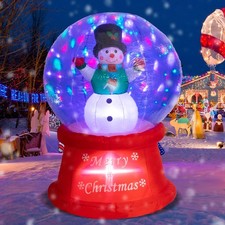 Christmas Inflatables Outdoor Decorations - 5FT Inflatable with Christmas Sno...