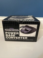 Open Box SEGA Genesis Master System Power Base Converter - MK1620 Great Shape