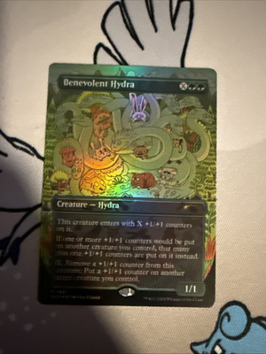 #ad Benevolent Hydra Rainbow Foil Secret Lair Drop Series Promo NM MTG $11.00