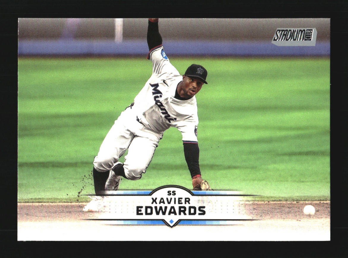 Xavier Edwards 2025 Stadium Club #107 | eBay