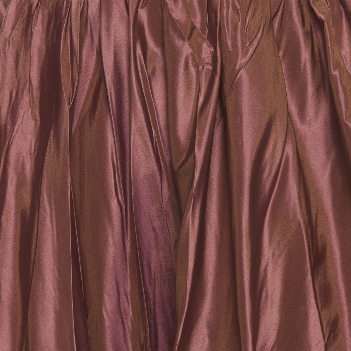 Miu Miu PinkMetallic Silk Crinkled Flared Midi Skirt S | eBay