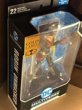 McFarlane DC Multiverse Infinite Frontier Robin Unmasked Gold Label 7    MOC MISB