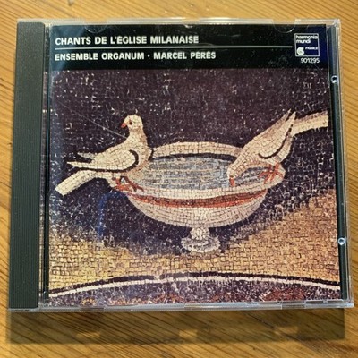 Chants De L Eglise Milanaise, Ensemble Organum, Marcel Pérès CD