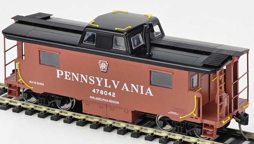 Caboose de acero Bowser 43421 HO PRR PRR N8 #478074 RPKD 10-59 | Zustand: New