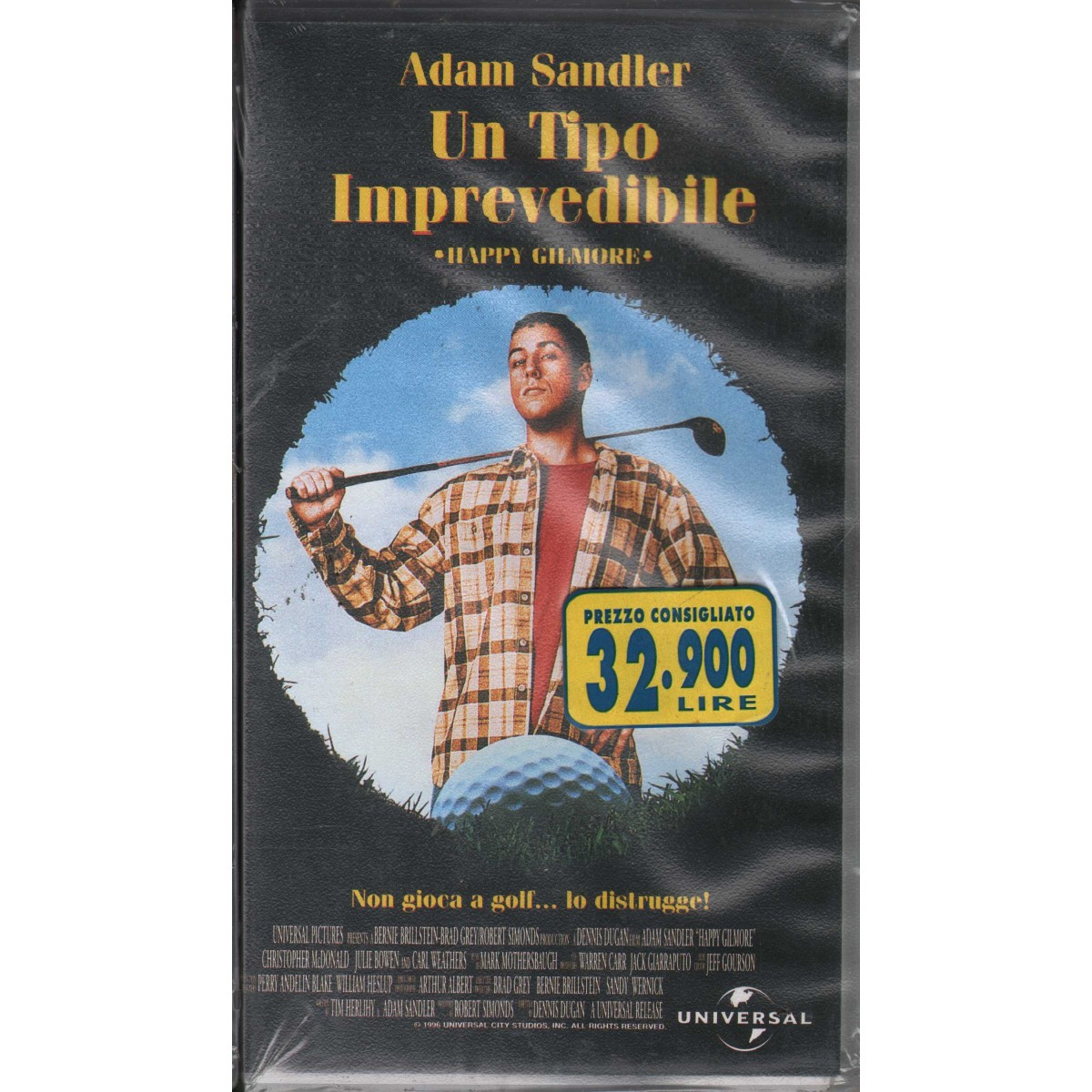 An Unpredictable Type VHS Adam Sandler Univideo - UVS70737 Sealed