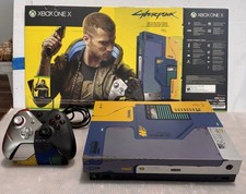 Microsoft Xbox One X Cyberpunk 2077 Limited Edition Console Bundle - 1TB Read
