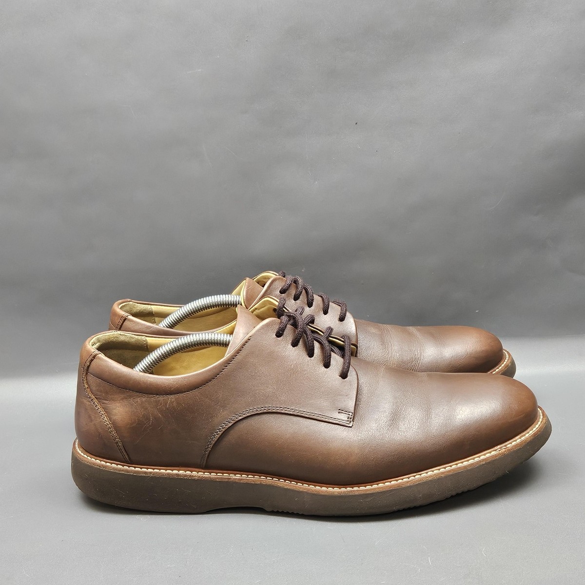 Samuel Hubbard Founder Shoes Mens 11.5 Oxford Brown Leather 