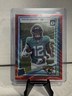 25 Panini Donruss Rated Rookie Travis Hunter 301 Optic Preview Red Wave Prizm RC