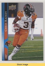 2021 Upper Deck CFL Blue Chris Rainey #157 READ 0u2j