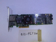 -PMC Sierra 2-Port SAS PCIe Controller Card PCA-00344-XX SRCv SFF EVAL