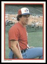 Gary Carter HOF - 1984 Topps Glossy Send-Ins #9 [NM] [Base Set Baseball Card]