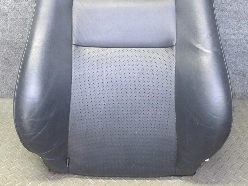 03-05 TOYOTA MR2 SPYDER PASAJERO DERECHO CUERO ASIENTO COJÍN SUPERIOR NEGRO 50K OEM Foto 4 de 4