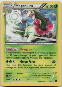 Meganium 3/122 XY - BREAKpoint Holo Rare
