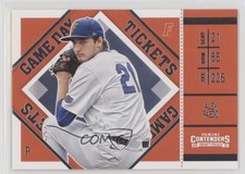 2017 Panini Contenders Draft Picks Game Day Tickets Alex Faedo #3 g4d