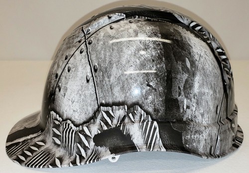Hydro Dip Torn Metal Hard Hat Pyramex Ridgeline Cap Schutzhelm - Bild 4 von 7