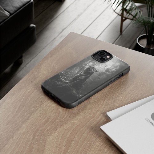 Bengal Tiger on Black and White - Phone Case for iPhone, Galaxy, Pixel - 第 81/281 張圖片