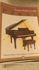 Alfred's Basic Piano Library: Lesson Book Level 6; piano Alfred 